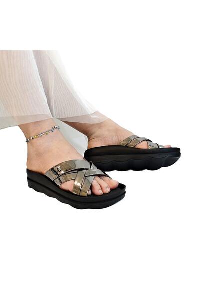 Pierre Cardin 7485 Platin Rugan Terlik