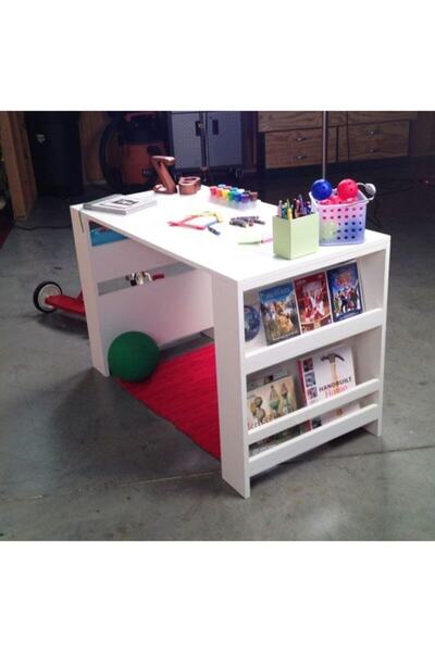 Genel Markalar Ralli Mdf Montessori Çocuk Çalışma Masası