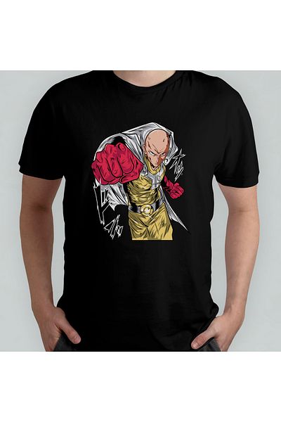 Pixxa Μπλουζάκι Unisex 100% βαμβακερό One Punch Man Model 3