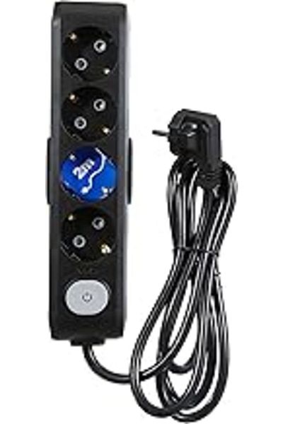 mivento Black Socket Multi Let 4-Piece Switch Ball. Ç.K 2Mt