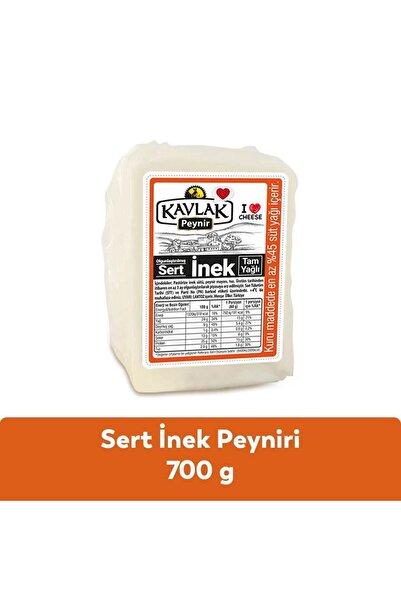 Kavlak Zeytin Kavlak Sert Inek Peyniri 700 gr
