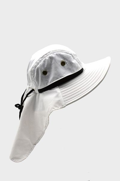 Külah Breathable UV Sunscreen Hat White Legionary Safari Hat