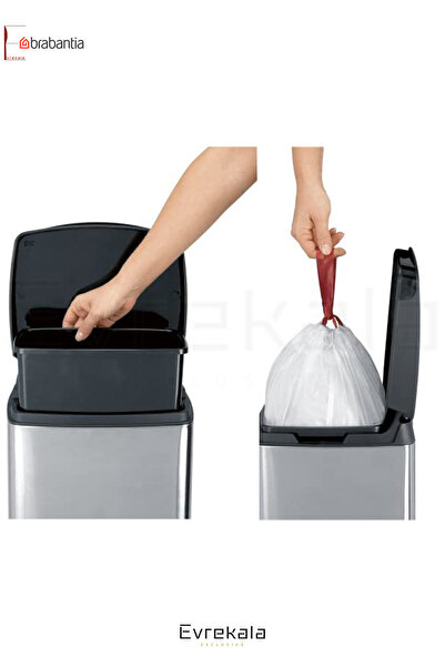Brabantia Rectangular Trash Can Brabantia Special Design Trash Can -Authorized Evrekala- 10 Lt New