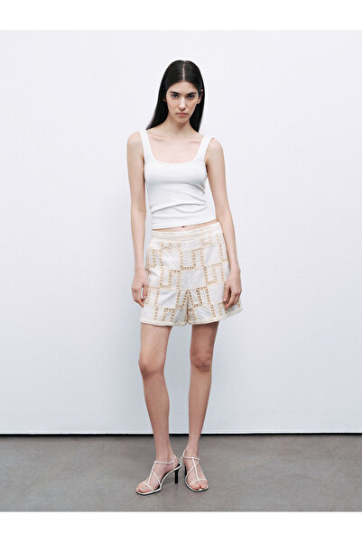 Nocturne Brodeli Mini Şort