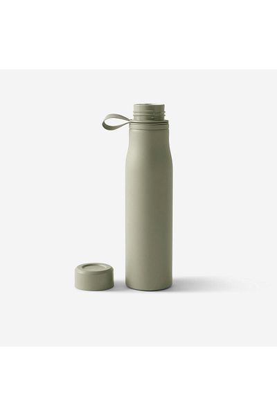 Decathlon Domyos Khaki Aluminum Water Bottle - 750 ml