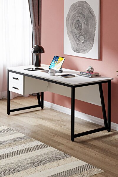Ceramical MS2C Çalışma Masası,Ofis Masası - 70x160 cm - Beyaz