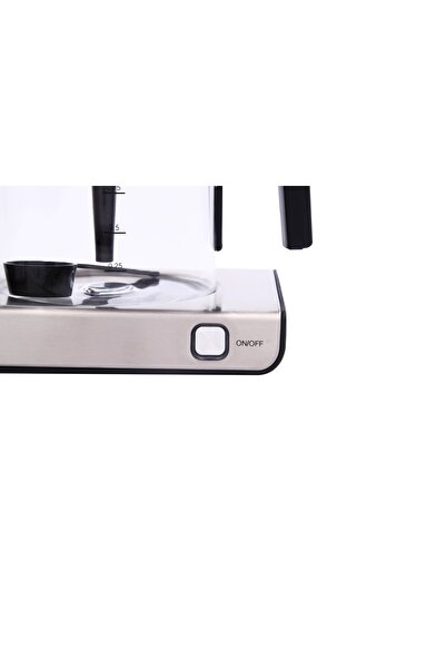 ALSAIF Electric Drip Coffee Maker Enough For 10 Cups, 1.25l 1475w Black