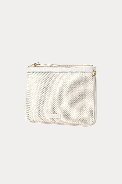 GIANNI CHIARINI Frida Straw Knitted Shoulder Bag