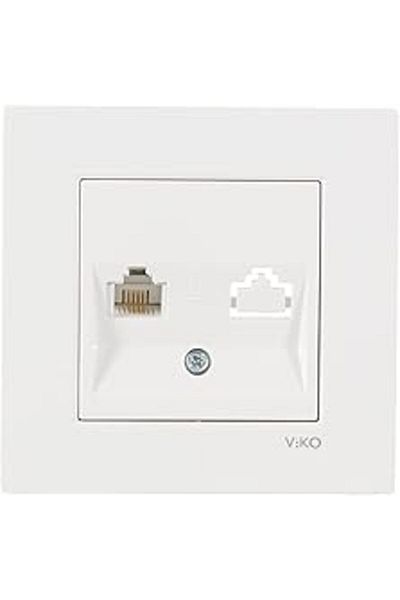 STOREMAX Mm Karre White Single Numeris Cat3 A.Opp Drk 1114477