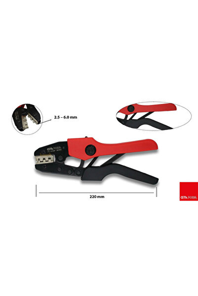 CETA FORM Solar Kablo Konnektör Sıkma Pensesi MC4 2.5-6 MM E69-MC4