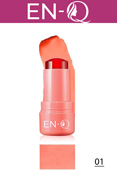 ENQ İkili Set JEL Lip To Cheek Tint Ruj Ve Allık 01 ve 04