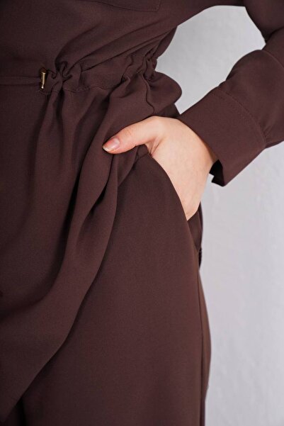 Bi Moda Tunic Suit with Waist Tie