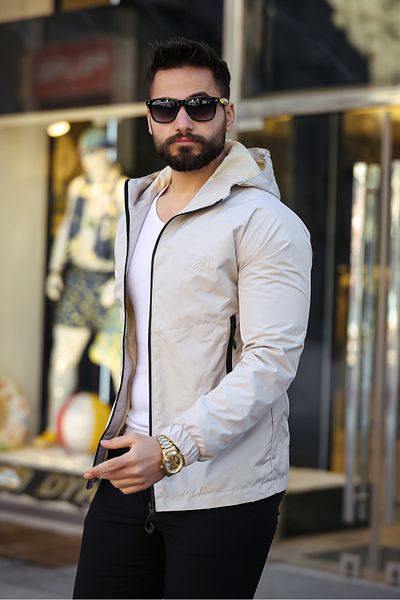 S&M CLOTHİNG Εποχιακό παλτό αδιάβροχο αδιάβροχο και αντιανεμικό New Season