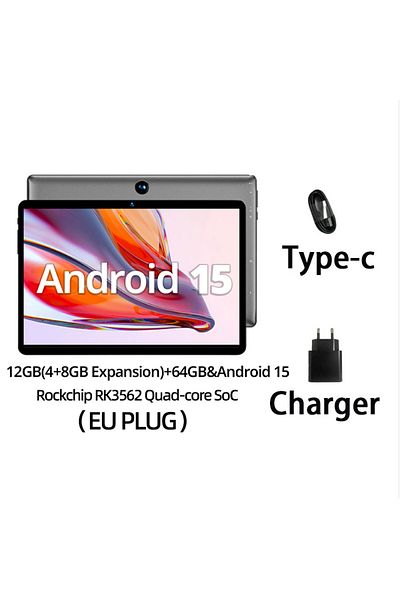 Choice تابلت بي ماكس للأطفال I9 Plus، 8 جيجابايت، 64 جيجابايت (قابس الاتحاد الأوروبي)، أندرويد 15، معالج رسومات G522ee، 8 جيجابايت رام، 64 جيجابايت روم، 10.1 بوصة، Allwinner