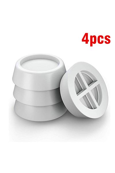 Choice 4pcs-white 4pcs Washing Machine Anti Vibration Pads Rubber Feet Legs Mat Anti-vibration Pad Universa
