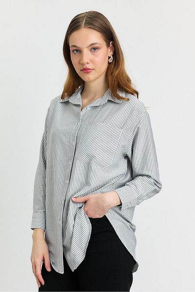 Rays 4360A Cămașă cu dungi negre