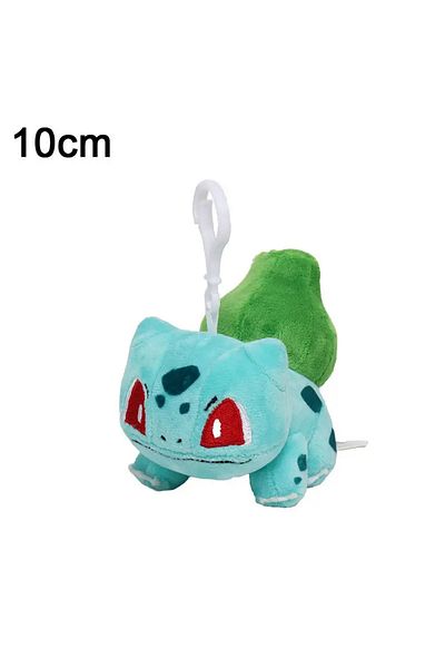 Choice 07 Anime Pokemon Plush Key Chain Toys Charmander Bulbasaur Squirtle Pikachu Plush Stuffed Animal Toy