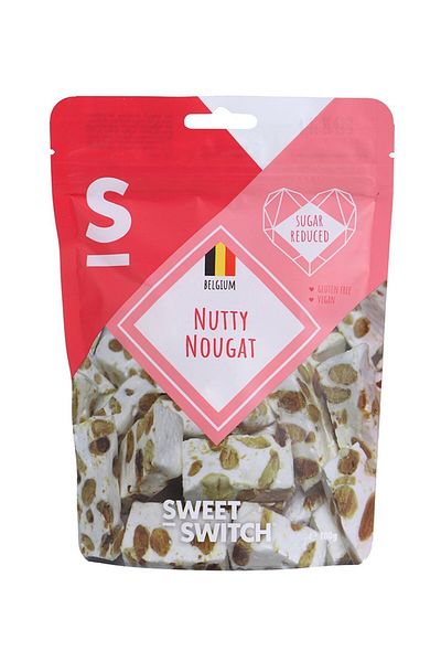 Sweet Switch Belgian Nutty Nougat 100 Gm