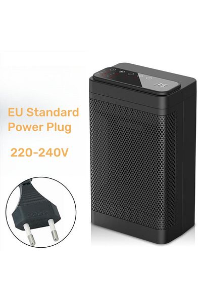 Choice 1500W Fan heater EU Portable Electric PTC Fan Heater Bathroom Living Room Fixed Constant Temperature