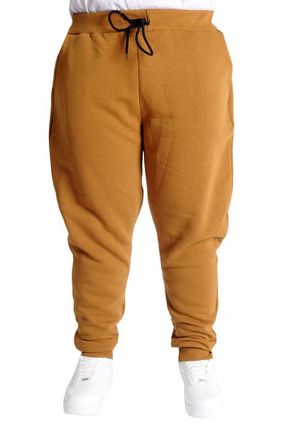 ModeXL Ανδρικό φούτερ Mode XL Plus Size 3 νήματα 20583 Camel