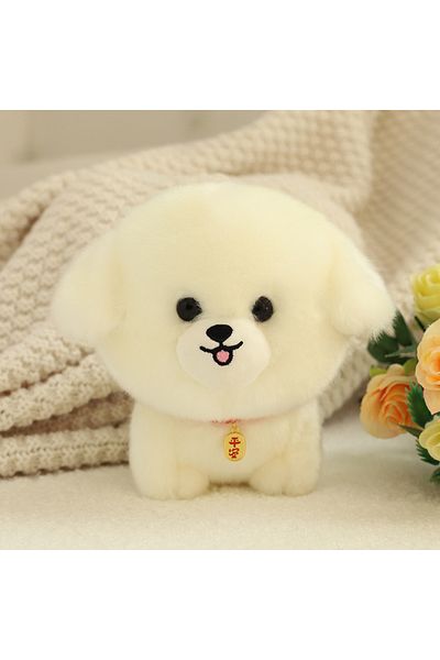 Choice 20cm Pomeranian ZU Kawaii Teddy Pets Lifelike Fluffy Puppy Soft Doll Cute Small Chow Pomeranian Corg