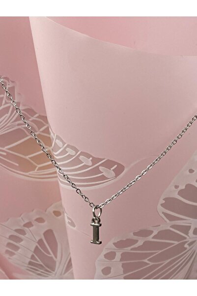 bijoux uniques I Harfli Çelik Kararmaz 316L Zarif Kolye