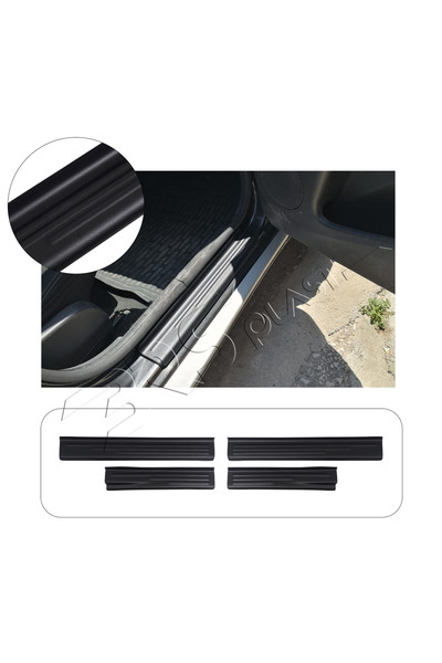 BRSPLAST Dacia Duster Uyumlu 2010-2017 Abs Kapı Eşiği 4 Parça