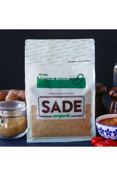 Sade Organik Köftelik Bulgur 1000 gr
