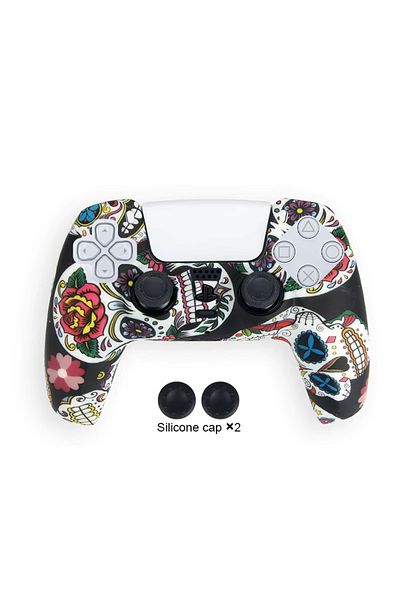 Choice Camo 07 Data Frog Camo Protective Skin Cover For Sony Playstation 5 Silicone Case Grip For Ps5 Contr
