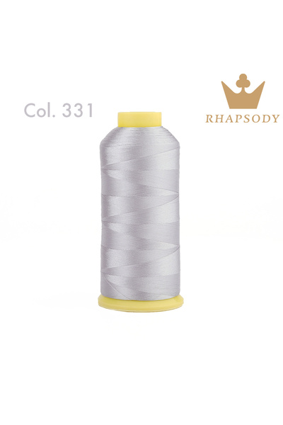 Choice 331 Ultimate Gray 40WT 120D/2 5000m Polyester Embroidery Thread for Br...