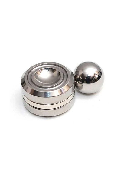 Choice 1 Pcs Metal magnetic gyroscope simple magic children's puzzle toy fingertip toy decompression fidget