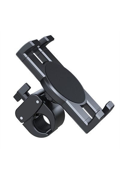 YNMIWEI Black Handlebar Tablet Clamp Mount for 4.7 to 13 inch Motorcycle Bicycle Scooter Clip Phone Holder f