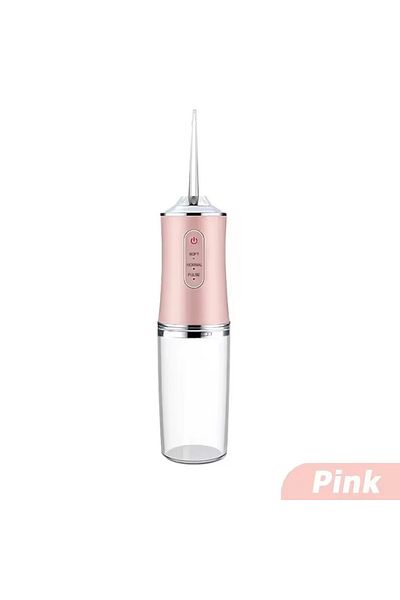 Choice Pink Electric Water Floss, Intelligent Chip, Precise Pressure Control, 360 Degree Rotating Nozzle, T
