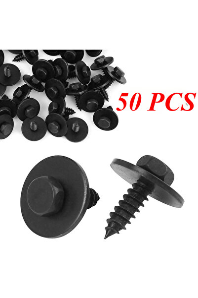 Choice 50 قطعة من مشابك تثبيت السيارات ومسامير تثبيت بطانة الحاجز أسفل الغطاء...