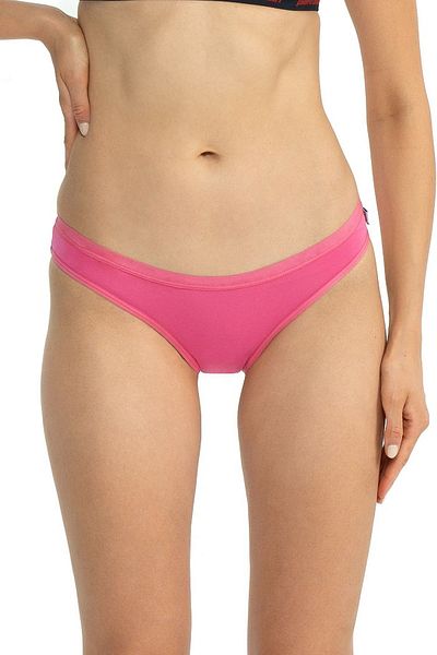 U.S. Polo Assn. U.S. Polo Assn. 66433 Chiloți din bumbac cu model mixt pentru femei - Fuchsia