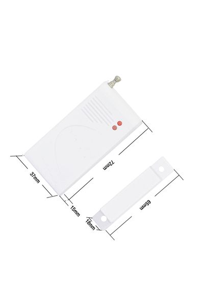 Choice 1 قطعة Wofea مستشعر باب ونافذة لاسلكي كاشف اتصال مغناطيسي للاستخدام في نظام إنذار المنزل 433 ميجا هرتز 1
