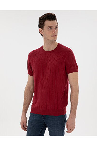 Pierre Cardin Μπλουζάκι πλεκτό με λαιμόκοψη ποδηλάτου σε κανονική εφαρμογή, μ...