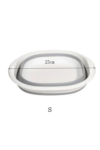 Choice أحواض بلاستيكية قابلة للطي من Grey-S أحواض غسيل محمولة حوض غسيل قابل للطي حوض استحمام للكبار والأطفال