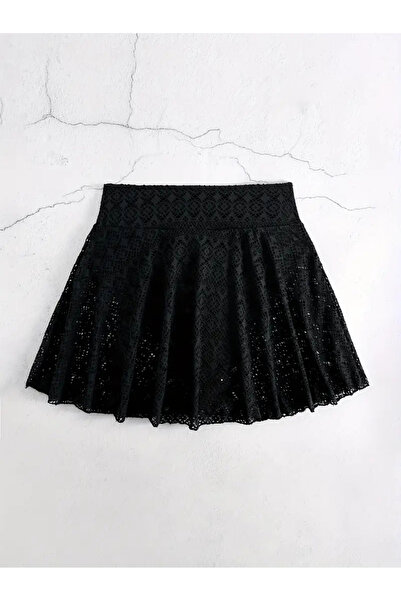 Genel Markalar KADIN DANTEL SÜSLEMELİ SPANDEX KARIŞIMI DENİZDE GİYİLİR ELDE YIKANIR