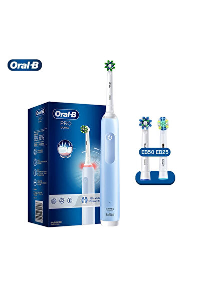 choice2 blue Oral B Pro 4 Ultra Electric Toothbrush 3D Rotation Rechargeable ...