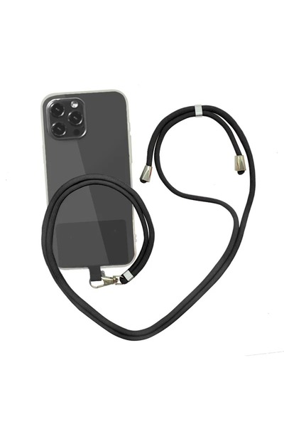 Choice 1PCS Black Phone Lanyard Adjustable Detachable Cord Lanyard Strap For Mobile Phone Chain Accessories