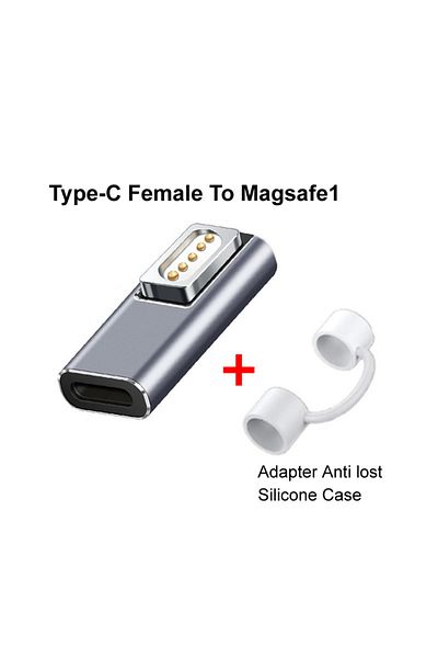 Choice محول USB Type-C إلى Magsafe1 مغناطيسي PD لجهاز Magsafe 1 2 MacBook Air Pro بمؤشر LED سريع