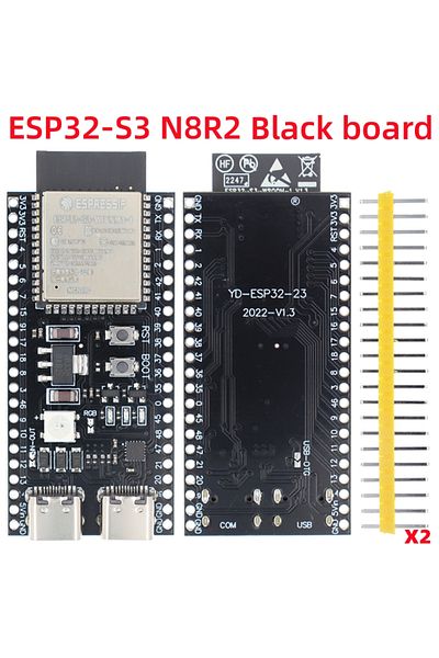 Choice ESP32-S3 N8R2 Black ESP32 ESP32-C3 AI-C3 ESP32-C3-DevKitM-1 ESP32-C3-MINI-1 AI-S3 ESP32-S3 N16R8 ESP