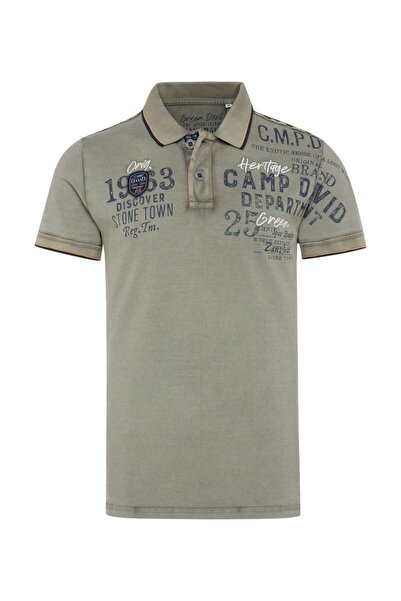 Camp David POLO YAKA T-SHİRT