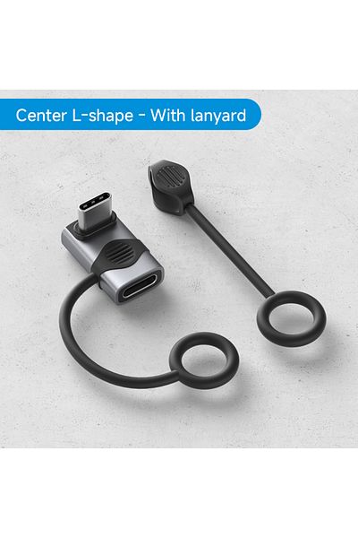 Choice محول USB C إلى C بقوة 240 واط من هاجيبيس، 40 جيجابت في الثانية، 8 كيلو هرتز، 90 درجة، محول USB4