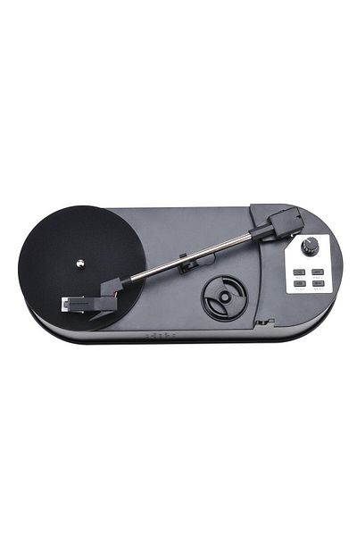 Choice EZCAP613 Portable Phonograph 33/45RPM Turntable Player Converter Save Vinyl Music Records to MP3 TF