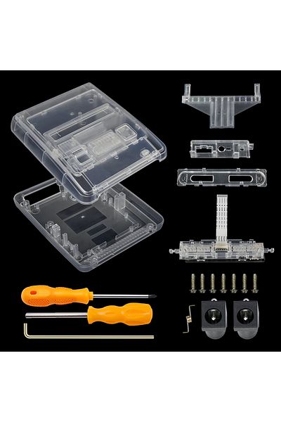 Choice TRN White Bitfunx SFC Replacement Case Transparent Box For Super Famicom Console Super NES Game Cons