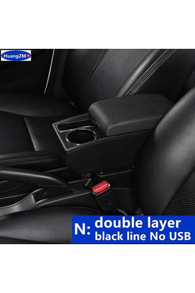 Choice N1 Black Line No Usb For Renault Clio 4 Armrest For Renault Captur Clio 3 Iii Iv Car Armrest Box Acc