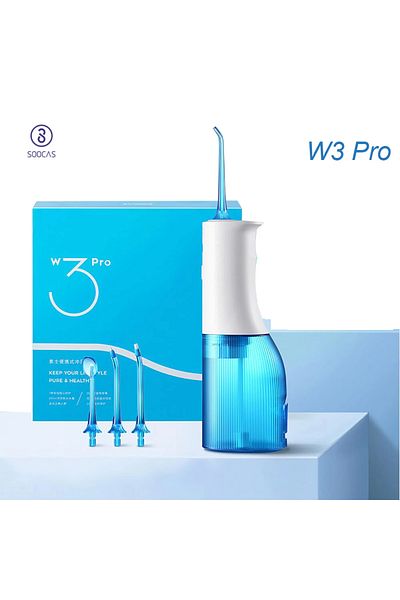 Choice W3 PRO SOOCAS W3 Pro Water Flosser Teeth 4 Type Nozzle Cleaner Oral Irrigator Type-c Rechargeable Cl