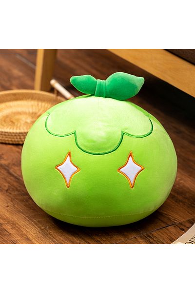 Choice 30cm grass New Style Genshin Impact Game Plush Toys Kawaii Anime Slime Throw Pillow Keli Dango Toys